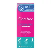 Carefree Cotton Feel Organik 20'li Normal Günlük Ped