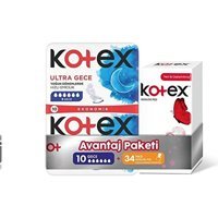 Kotex Organik 34'lü Gece Günlük Ped