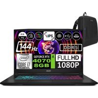 MSI Katana 17 B13VFK1030XTRWF16 Harici GeForce RTX 4070 Intel Core i7 13620H 96 GB Ram 4 TB SSD 17.3 inç Full HD FreeDos Oyuncu Laptop + Zetta Çanta