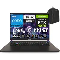 MSI Vector 16 HX A14VGG-271TRW08 Harici GeForce RTX 4070 Intel Core i9 14900HX 32 GB DDR5 Ram 4 TB SSD 16 inç QHD FreeDos Oyuncu Laptop + WeblegelsinÇanta