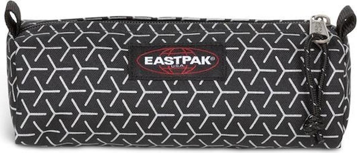 Eastpak Single Refleks Meta Siyah Desenli Bez Tek Gözlü Üçgen Cüzdan Kalemlik