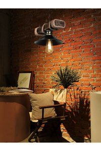 Luna Lighting 6'lı Altın Ledli Modern Metal Salon Avize