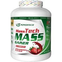 Powertech Çilek Aromalı 30 Servis Kas Yapıcı Gainer 3600 gr Toz