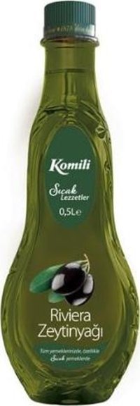 Komili Polifenolsüz Pet Riviera Zeytinyağı 6x500 ml