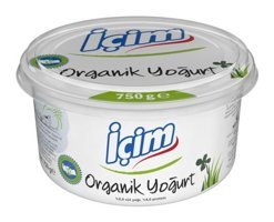 İçim Organik Yoğurt Kaymaksız 750 gr