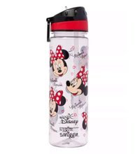 Smiggle Minnie Mouse Pipetli Kırmızı Okul Çocuk Suluk 650 ml