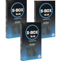 S-Box Klasik Prezervatif 3x12'li