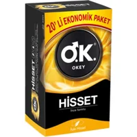 Okey Hisset Ultra İnce Prezervatif 20'li