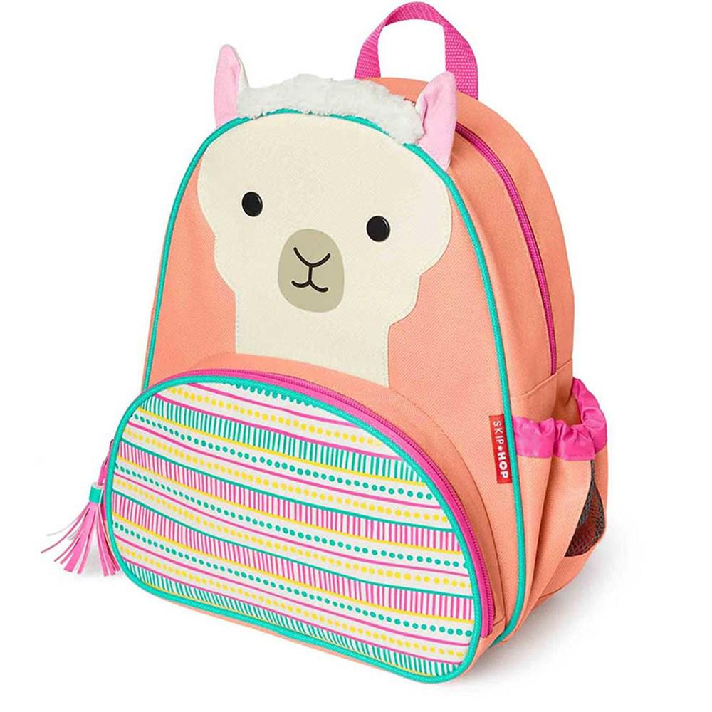 Skip Hop Lama Hayvan 2 Gözlü Pembe Anaokulu Unisex Sırt Çantası