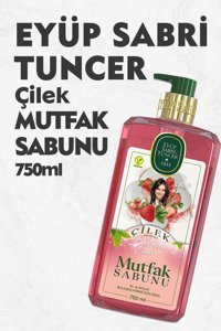 Eyüp Sabri Tuncer Çilekli Alkolsüz Vegan Parabensiz Organik Nemlendiricili 750 ml Sıvı Sabun