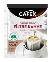 Cafex Sade Öğütülmüş Filtre Kahve 25x8 gr