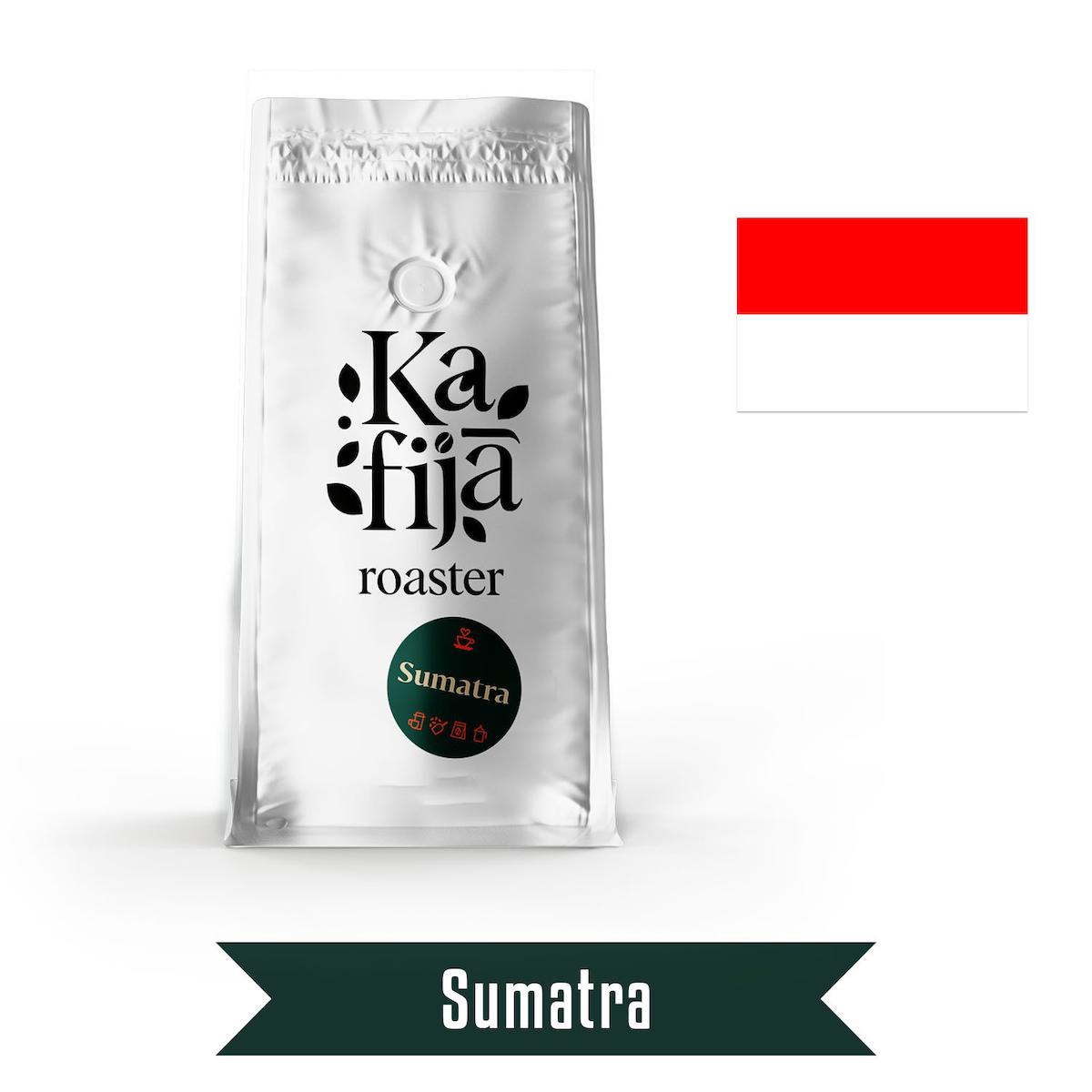 Kafija Roaster Sumatra Arabica Öğütülmüş Filtre Kahve 1 kg