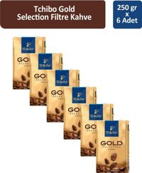 Tchibo Sade Arabica-Robusta Öğütülmüş Filtre Kahve 6x250 gr