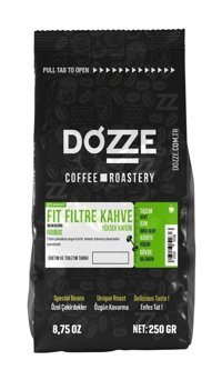 Dozze V60 Sade Arabica-Robusta Öğütülmüş Filtre Kahve 250 gr