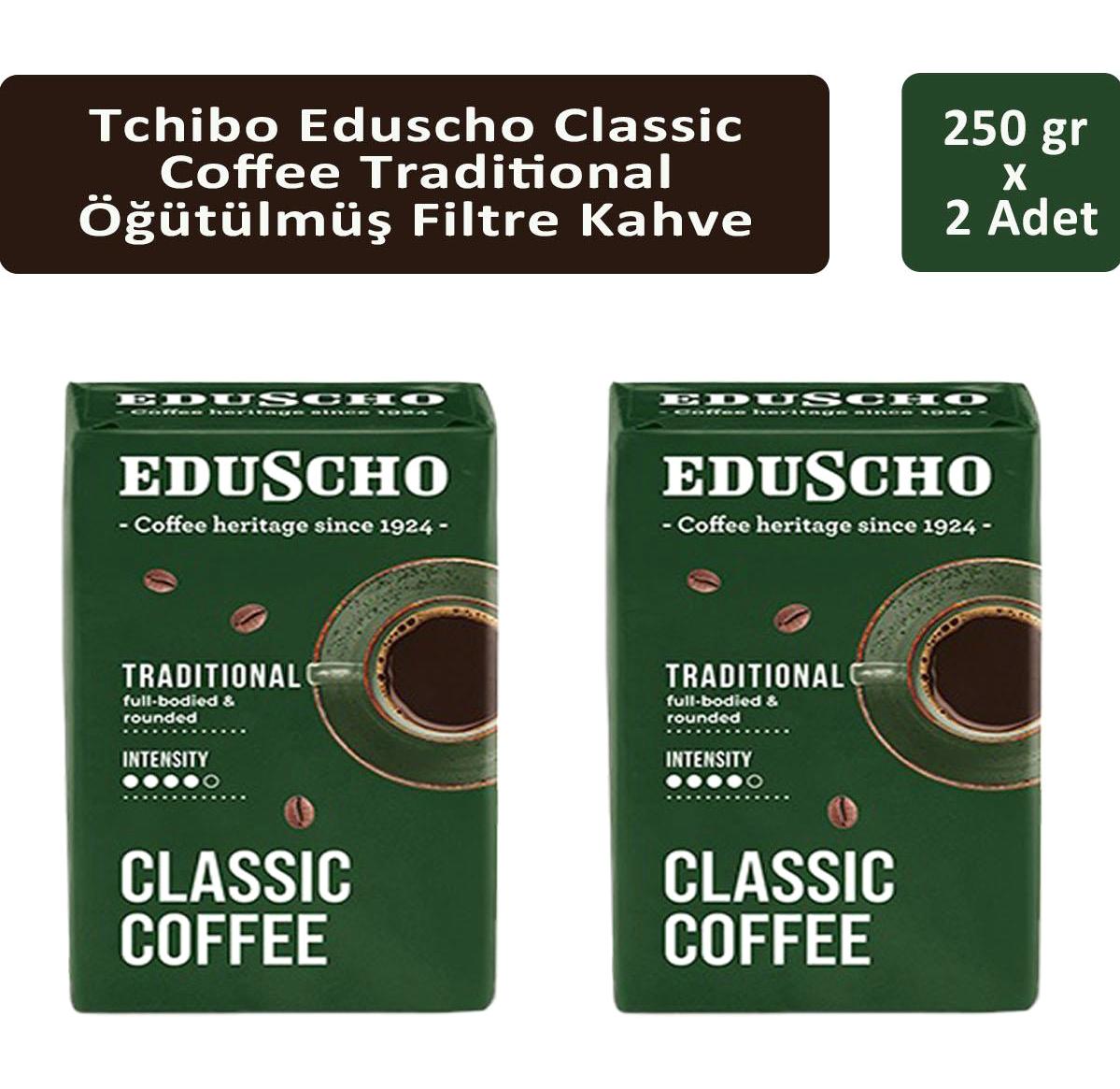 Tchibo Sade Brezilya Öğütülmüş Filtre Kahve 2x250 gr