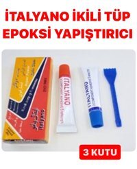 İtalyano Kokusuz 100 gr 3'lü Jel Hızlı Yapıştırıcı