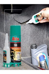 Akfix 705 Kokusuz 100 gr Tekli Sıvı-Sprey Hızlı Yapıştırıcı