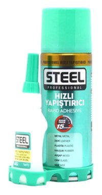 Steell Kokusuz 100 ml Tekli Sıvı-Sprey Hızlı Yapıştırıcı