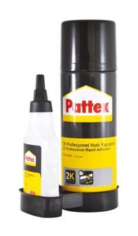 Pattex 2K Kokusuz 70 ml 5'li Sıvı-Sprey Hızlı Yapıştırıcı