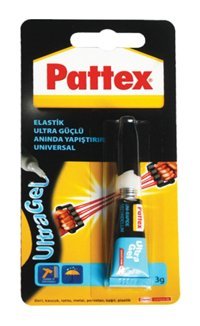 Pattex 1505805 Kokusuz 3 gr 16'lı Jel Hızlı Yapıştırıcı