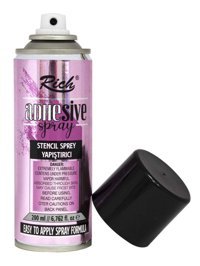 Rich Stencil Kokusuz 200 ml Tekli Sıvı-Sprey Hızlı Yapıştırıcı