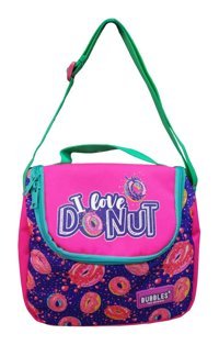 Bubbles I Love Donut Donutlu Termoslu Pembe Beslenme Çantası