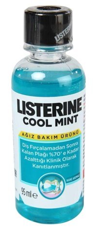 Listerine Cool Mint Nane Aromalı 95 ml Ağız Gargarası