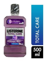 Listerine Total Care Florürlü Nane Aromalı 500 ml Ağız Gargarası