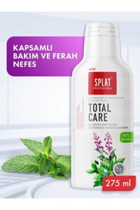 Splat Total Care Alkolsüz Nane Aromalı 275 ml Ağız Gargarası