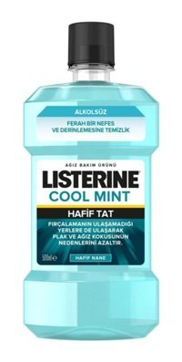 Listerine Cool Mint Alkolsüz Nane Aromalı 500 ml Ağız Gargarası