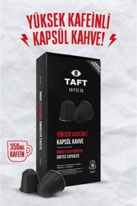 Taft Coffee Co. Yüksek Kafeinli 10'lu Kapsül Kahve