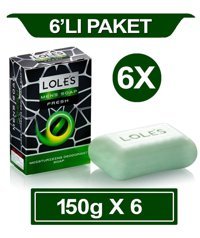 Lole's Lüks Organik Shea Yağı Sabun 6x150 gr