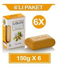 Lole's Organik Shea Yağı Sabun 6x150 gr