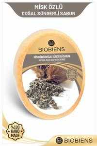 Biobiens Süngerli Organik Misk Özlü Sabun 135 gr