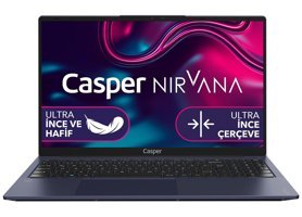 Casper Nirvana X600.1235-8V00X-M-F Dahili Intel Iris Xe Graphics Eligible Intel Core i5 1235U 8 GB Ram 500 GB SSD Tower FreeDos Masaüstü Bilgisayar