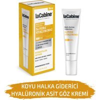 Lacabine Hyalüronik Asitli Tüm Ciltler için Göz Altı Krem Tüp 15 ml