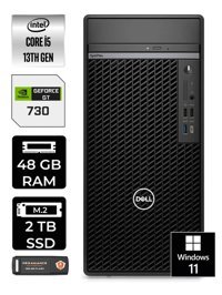 Dell OptiPlex 7010MT N010O7010MTU Harici GeForce GT 730 4 GB Intel Core i5 13500 48 GB Ram 2 TB SSD Tower Windows 11 Pro Masaüstü Bilgisayar + PER4 BELLEK