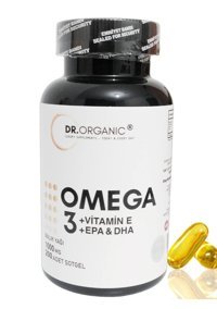 Dr.Organic Omega 3 Balık Yağı Kapsül 1000 mg 200 Adet