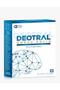 Deotral Omega Kolin Omega 3 Kapsül 30 Adet