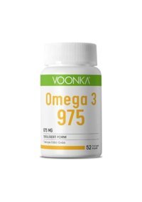 Voonka 975 Omega 3 Kapsül 975 mg 52 Adet