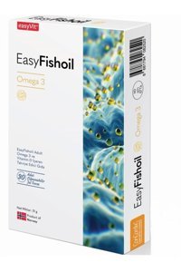 Easyvit Easy Fishoil Çiğnenebilir Omega 3 Balık Yağı Tablet 30 Adet