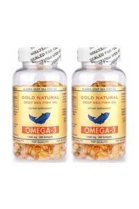 Gold Natural Omega 3 Balık Yağı Kapsül 1000 mg 2x100 Adet