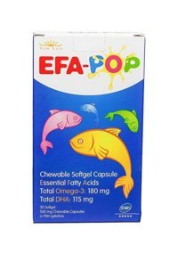 New Life Efa-Pop Çiğnenebilir Omega 3 Kapsül 30 Adet