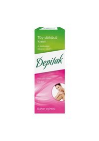 Depitak Bahar Esintisi Tüm Ciltler İçin Tüm Vücut Genital Bölge Kadın Tüy Dökücü Sprey 100 ml + Çanta Hediyeli