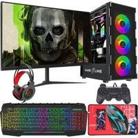 Gameline FR39 Harici GeForce RTX 4060 Intel Core i3 12100F 16 GB Ram DDR4 1 TB SSD Tower FreeDos 24 inç Monitörlü Masaüstü Bilgisayar