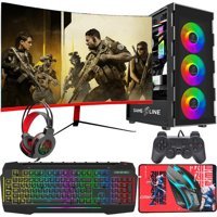 Gameline FR55 Harici GeForce RTX 4060 Intel Core i3 12100F 16 GB Ram DDR4 1 TB SSD Tower FreeDos 24 inç Monitörlü Masaüstü Bilgisayar