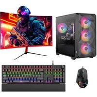 Dragos DRX7018 Harici GeForce RTX 3050 Intel Core i5 11600K 16 GB Ram 512 GB SSD Tower FreeDos 27 inç Monitörlü Masaüstü Bilgisayar