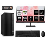 HP Tower 400 G9 6U3M8EA Harici GeForce GT 730 4 GB Intel Core i5 12400 16 GB Ram 512 GB SSD Tower Windows 11 Pro 23.8 inç Monitörlü Masaüstü Bilgisayar