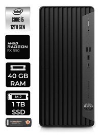 HP Pro Tower 400 G9 6U3M8EA Harici Radeon RX 550 Intel Core i5 12400 40 GB Ram 1 TB SSD Tower FreeDos Masaüstü Bilgisayar + PER4 BELLEK