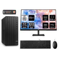 HP Tower 290 G9 6D3A5EA Harici Radeon RX 550 Intel Core i5 12500 12 GB Ram 256 GB SSD Tower FreeDos 23.8 inç Monitörlü Masaüstü Bilgisayar